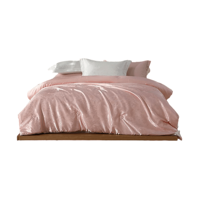 Winter Quilt 100% Silk Quilt, Wedding Quilt, Winter Quilt, Antibacterial And Warm Quilt Core, Winter Quilt, Pink 150cm*210cm