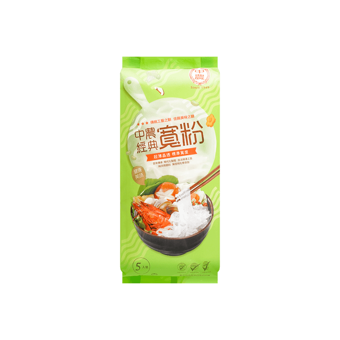 Classic Taiwanese Wide Noodles, 7.05oz