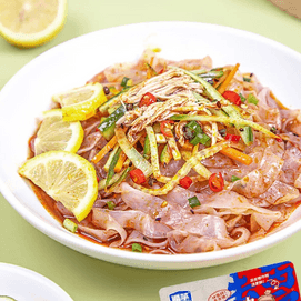 魔芋兄弟 魔芋凉皮 油泼辣子味 220g【低卡魔芋代替传统面皮】