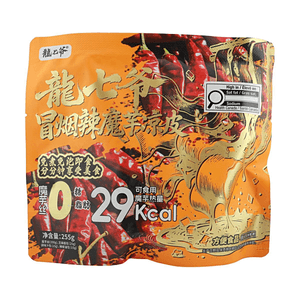 龙七爷冒烟辣魔芋凉皮 255g【免煮即食】【香辣爽滑】【低卡低脂】