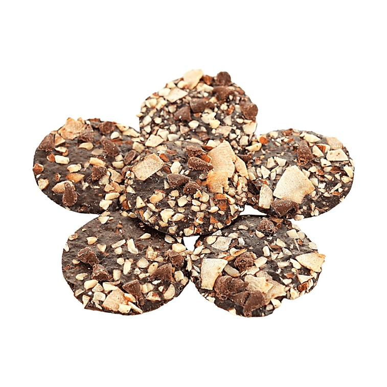 High Protein Dark Chocolate Crisp, Almond Coconut Cocoa Crisps,2.82 oz 7