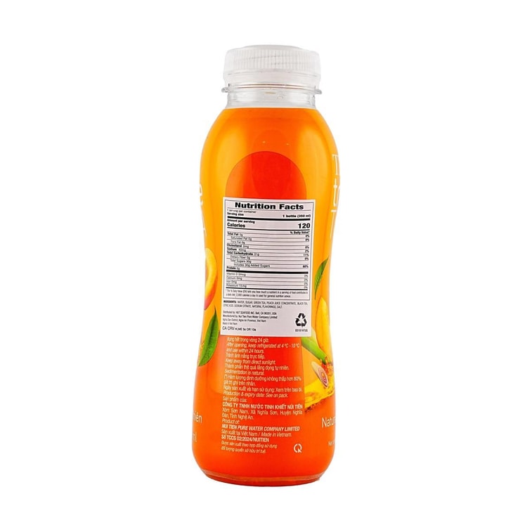 越南TH TRUE 天然桃子茶 350ml【清新果茶 沁爽解膩】【越南國民品牌】 3