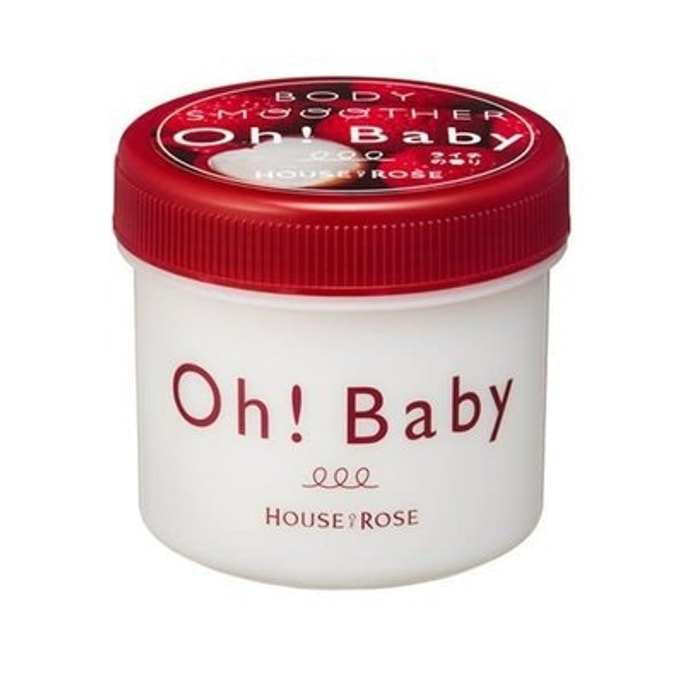 日本 HOUSE OF ROSE OH!BABY 身體磨砂膏荔枝限定 200g