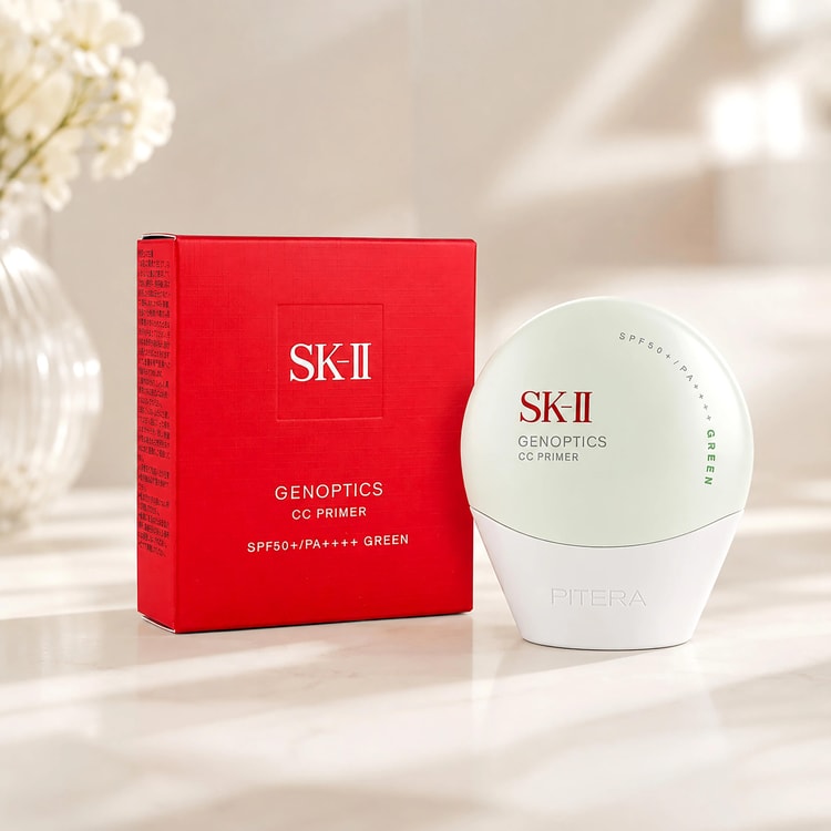 CCクリーム SK-II GENOPTICS CC PRIMER GREEN SK-II Genoptics CC Primer, SPF50+ / PA++++, Green,1.06 oz