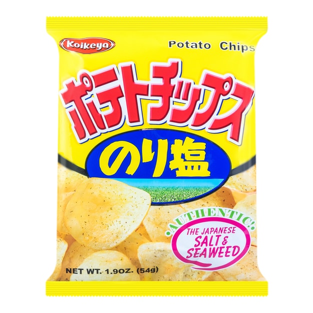 商品详情 - 日本KOIKEYA湖池屋 薯片 海苔盐口味 54g - image  0