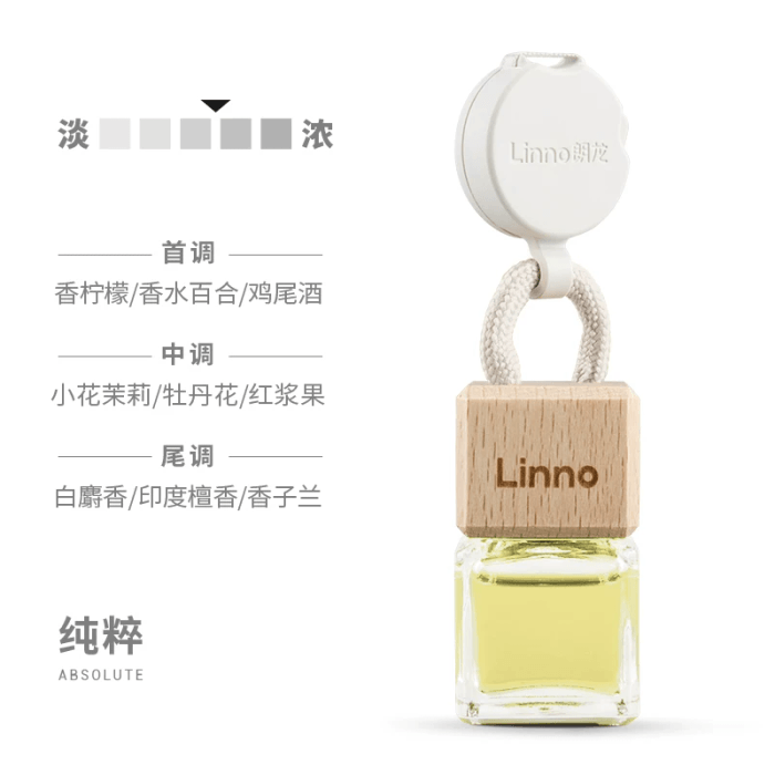 Langlong Car Perfume Car Fragrance Pendant Long-Lasting Aroma Cube Moderate Scent 1 Bottle