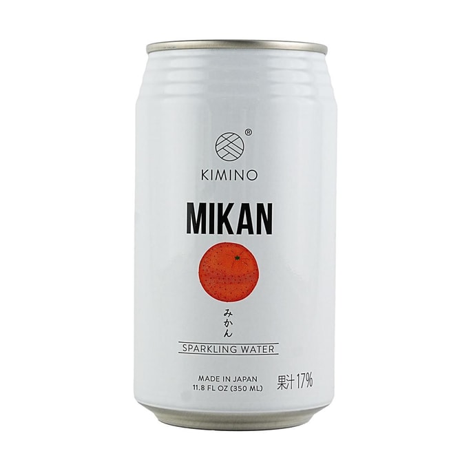 【零糖零脂低卡】日本KIMINO 橘子氣泡水 果汁18%添加 250ml