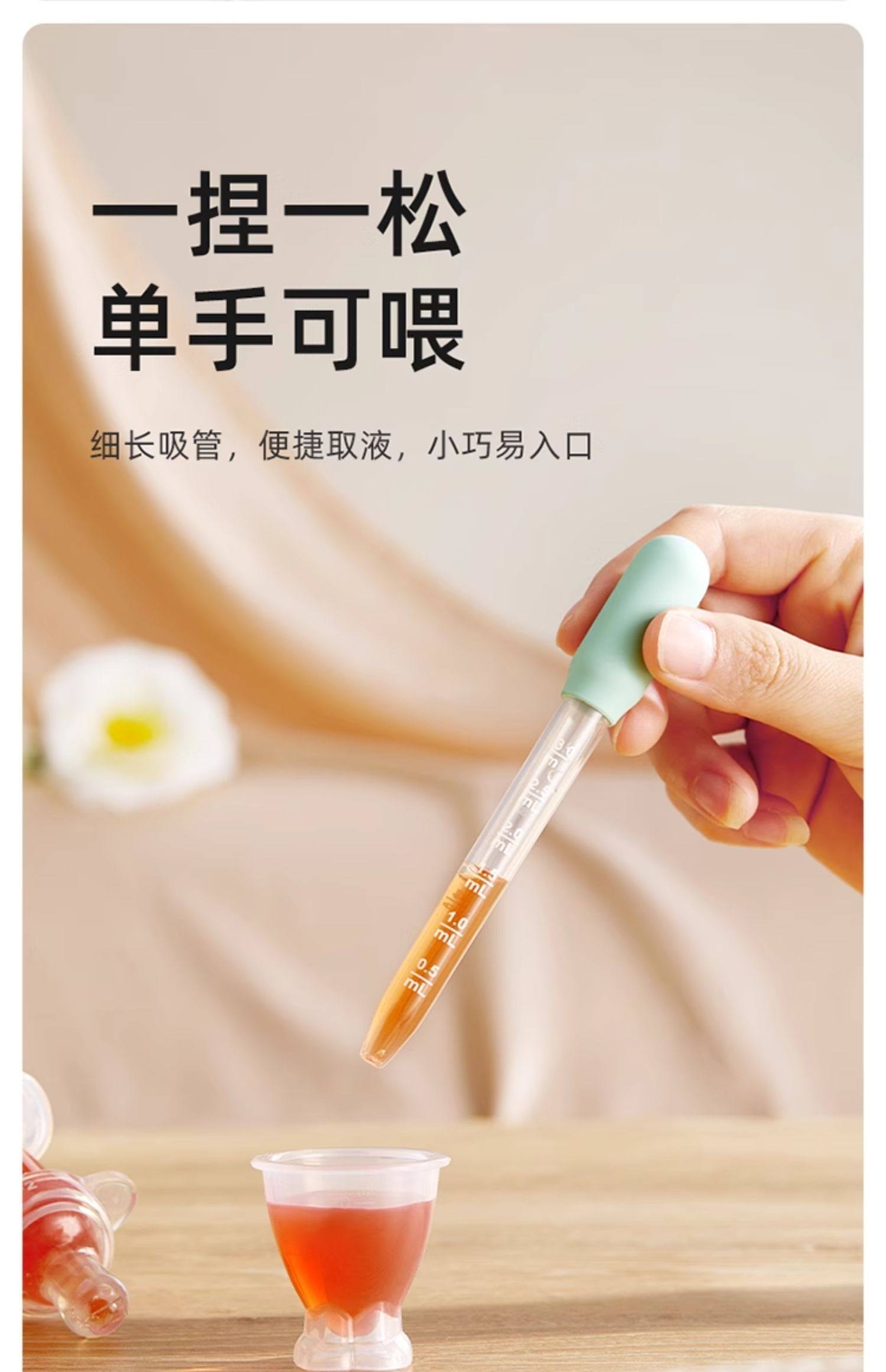 【中国直邮】 琳达妈咪 喂药神器婴儿防呛喂药宝宝婴幼儿喂奶滴管式喂水儿童喝药1个
