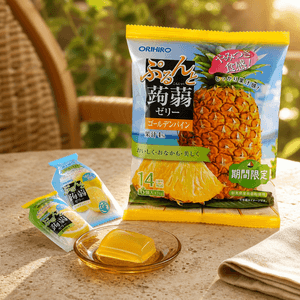 Pineapple Konjac Jelly 6 pieces 【Low Calorie Jelly】