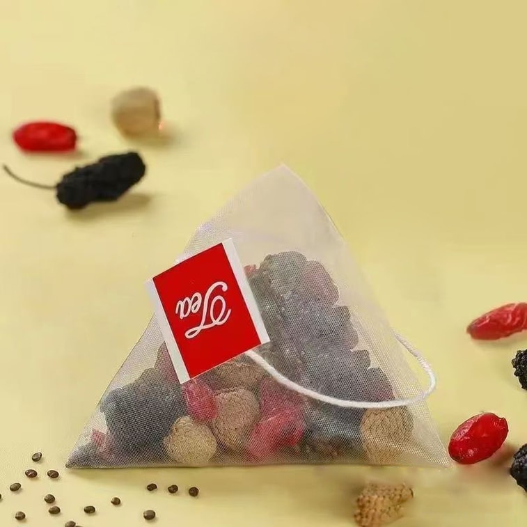 【Livraison directe du Canada】 Thé de fruits au sève de framboise, mûre et goji 100g (5g × 20 sachets) Thé de fruits pur et naturel sans additifs, boisson saine pour le bien-être quotidien, thé de l'après-midi réconfortant 5
