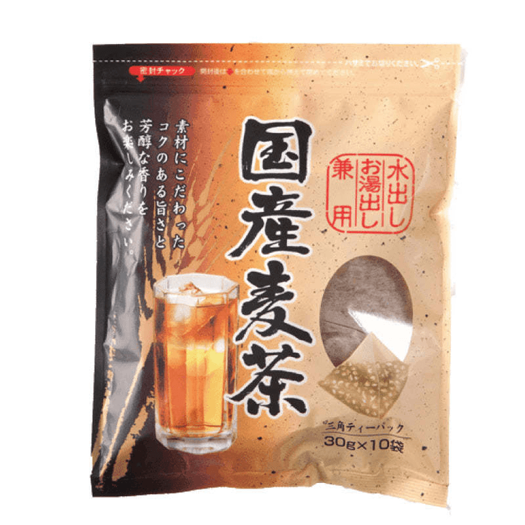 日本直郵】CHIKIRIYA日本大麥茶三角茶包10袋- Yami