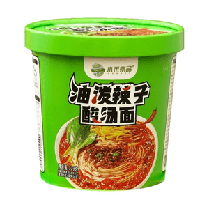 纯素油泼辣子酸汤面桶装 119克