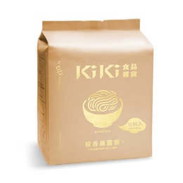 [台湾直邮]KIKI食品杂货 椒香麻酱面 575g 5入