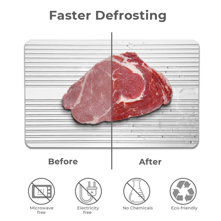 LINOROSO キッチンまな板 3点セット まな板 解凍トレイ付き 持ち運び簡単 アウトドア ホワイト 7