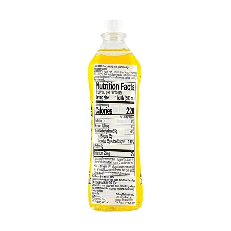 康师傅 冰糖雪梨 果汁饮料 500ml 8
