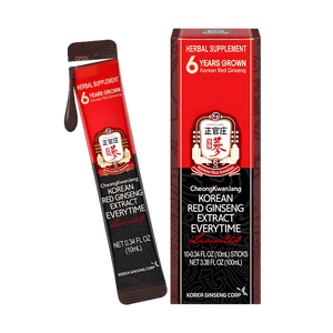 한국산 홍삼 추출물 에브리타임 리미티드, 10개입 - 개당 5kcal【한정판】