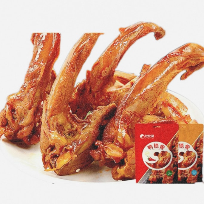 80/2000  Duck scapula duck frame spicy internet celebrity snack duck meat leisure food snack duck neck 120g/bag