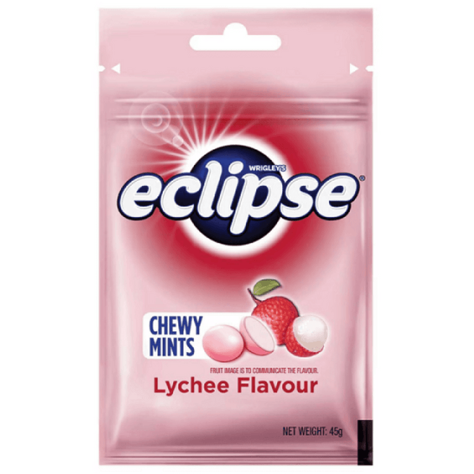 Crispy Soft Gummy Candy Mint & Lychee Flavor 45g*2bag