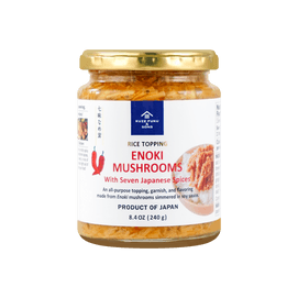 KUZE FUKU & SONS 7가지 일본 향신료가 들어간 에노키 버섯, 8.46oz