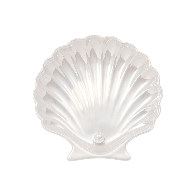 OPAL Shell Plate Small White