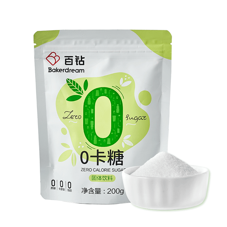 【中国直送】Baizuan カロリー0 砂糖0 脂肪エリスリトール 砂糖代替品 家庭用飲料 製菓材料 200g