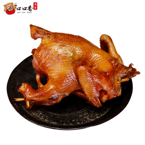 口口香熟食 香薰烧鸡 慢火卤煮 渗透入味  开袋即食 美国生产 地道东北熏酱