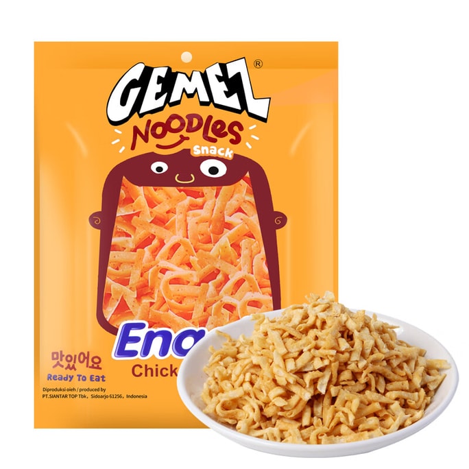 【中国直送】 GEMEZ インドネシア産 チキンクッキー（バーベキュー味）（20g*3）
