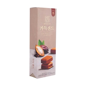 韓國XOCOSILOK 濃鬱巧克力味厚切夾心餅乾禮盒 122g【首爾仁川機場必買伴手禮】【小紅書爆火】