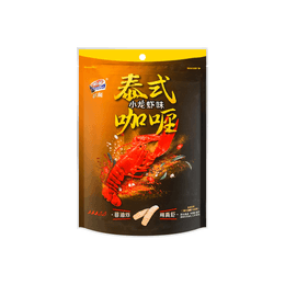 QinQin Crawfish Crackers Thai Curry Flavor 80g