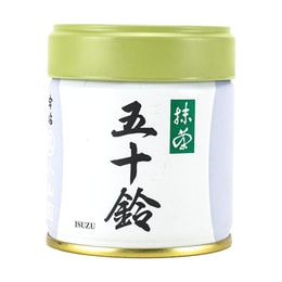 日本MARUKYU KOYAMAEN丸久小山園 五十鈴抹茶粉 茶道烘焙用 40g