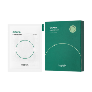 Cicaful Calming Mask, 10pcs/box - Vegan, Soothing