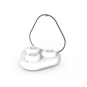 Smoke-free LCD screen electronic moxibustion instrument white