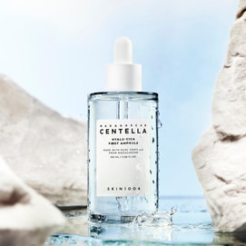 韩国SKIN1004理肤天使 马达加斯加积雪草 玻尿酸0阶段补水安瓶 保湿炸弹精华液 100ml 极速补水镇定