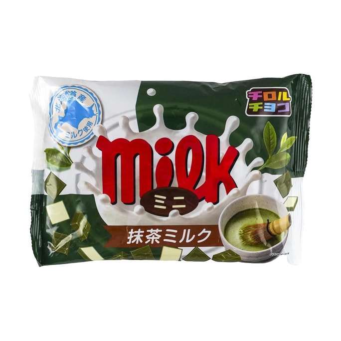 日本TIROL松尾 巧克力 迷你抹茶牛奶口味 113g