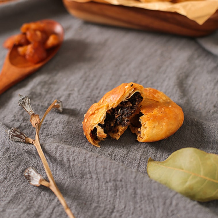 【中国直邮】网易严选 黄山烧饼  (原味 21克*8枚) 4