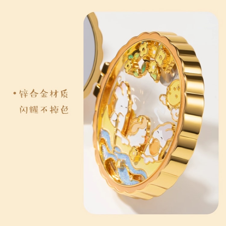 中国直邮】故宫博物院玉兔月饼冰箱贴博物馆文创中秋节限定伴手礼五仁