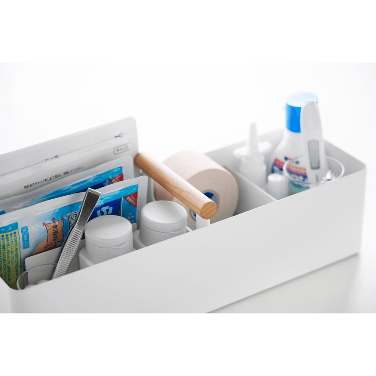 Slim Storage Box - Steel + Wood 1 piece 3