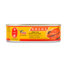 鹰金钱 橄榄菜鲮鱼 下饭菜海鲜罐头 184g【广东特产】【中华老字号】