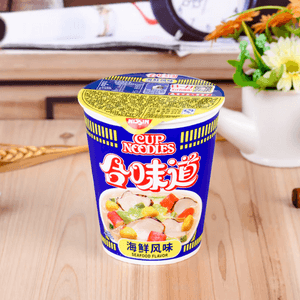 Seafood Flavor Cup Noodles - Instant Ramen, 2.53oz