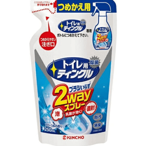 【日本直送】KINCHO デュアル効果ダイレクトスプレーフォームトイレクリーナー 250ml。トイレ用スプレー、泡洗浄、デュアルモード、消臭、汚れ落とし、抗菌、爽やかな香り。交換も簡単。