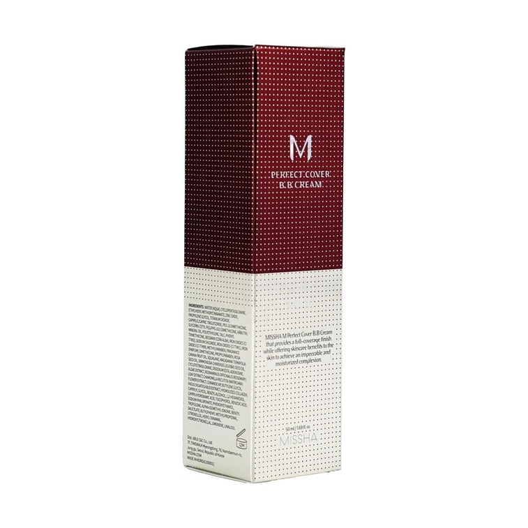 韩国MISSHA谜尚 M完美遮瑕隔离BB霜持久粉底霜 防晒控油 玻尿酸补水 SPF42·PA+++ 50ml  #21号 Light Beige 浅米色【懒人底妆救星】 5