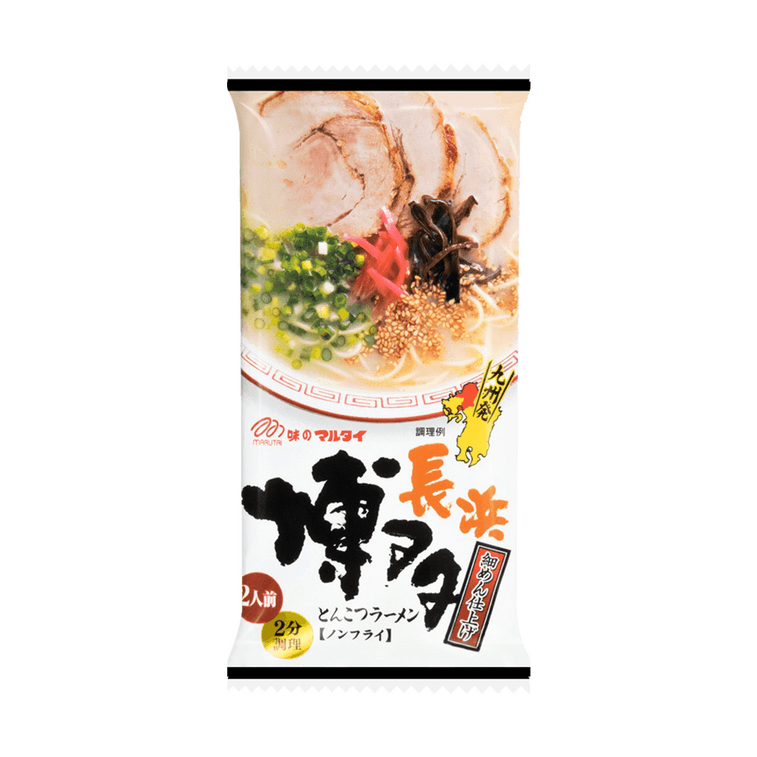 日本MARUTAI 博多豚骨湯拉麵 2人份 185g 3