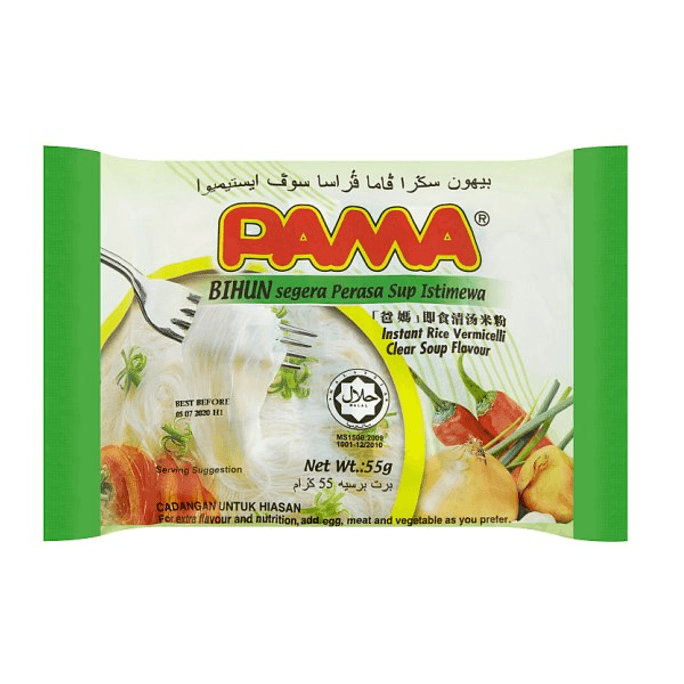 Instant Rice Vermicelli Clear Soup Flavour 55gx5pack