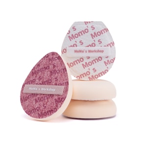 Pink Denim Makeup SpongesBlender Sponges for Foundation & ConcealerRubycell Large Beauty Sponge2pcs