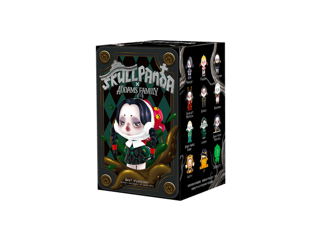 POP MART Skullpanda X The Addams Family Series Blind Box Single