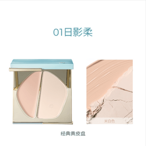 TMIAGE dual-purpose high-gloss powder one-piece face-lifting palette matte brighten three-dimensional face 3g+5g #new 01