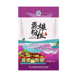 黄龙 蕨根粉丝 200g【低卡代餐拌粉条】【四川特产】