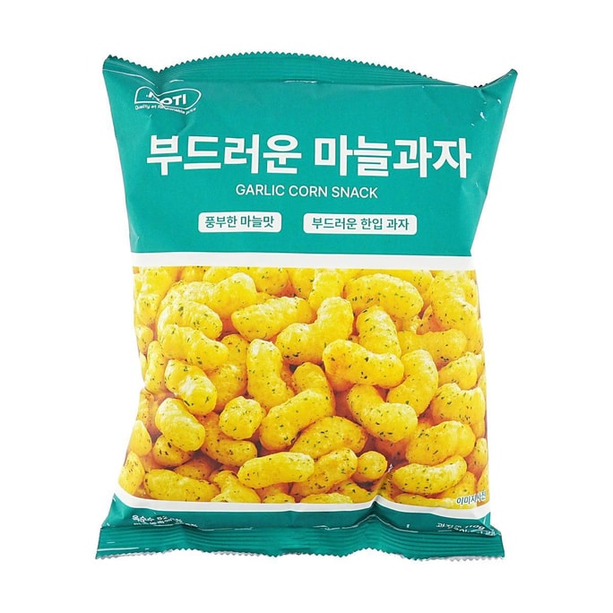 Soft Garlic Corn Snack 3.88 oz