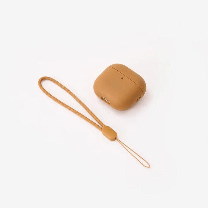 中国直送】無印良品 AirPods 4 イヤホン保護ケース（ストラップ付き