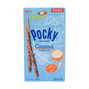 格力高巧克力棒-椰子(2p*10*12) Glico POCKY-Coconut Pocky4901005017122